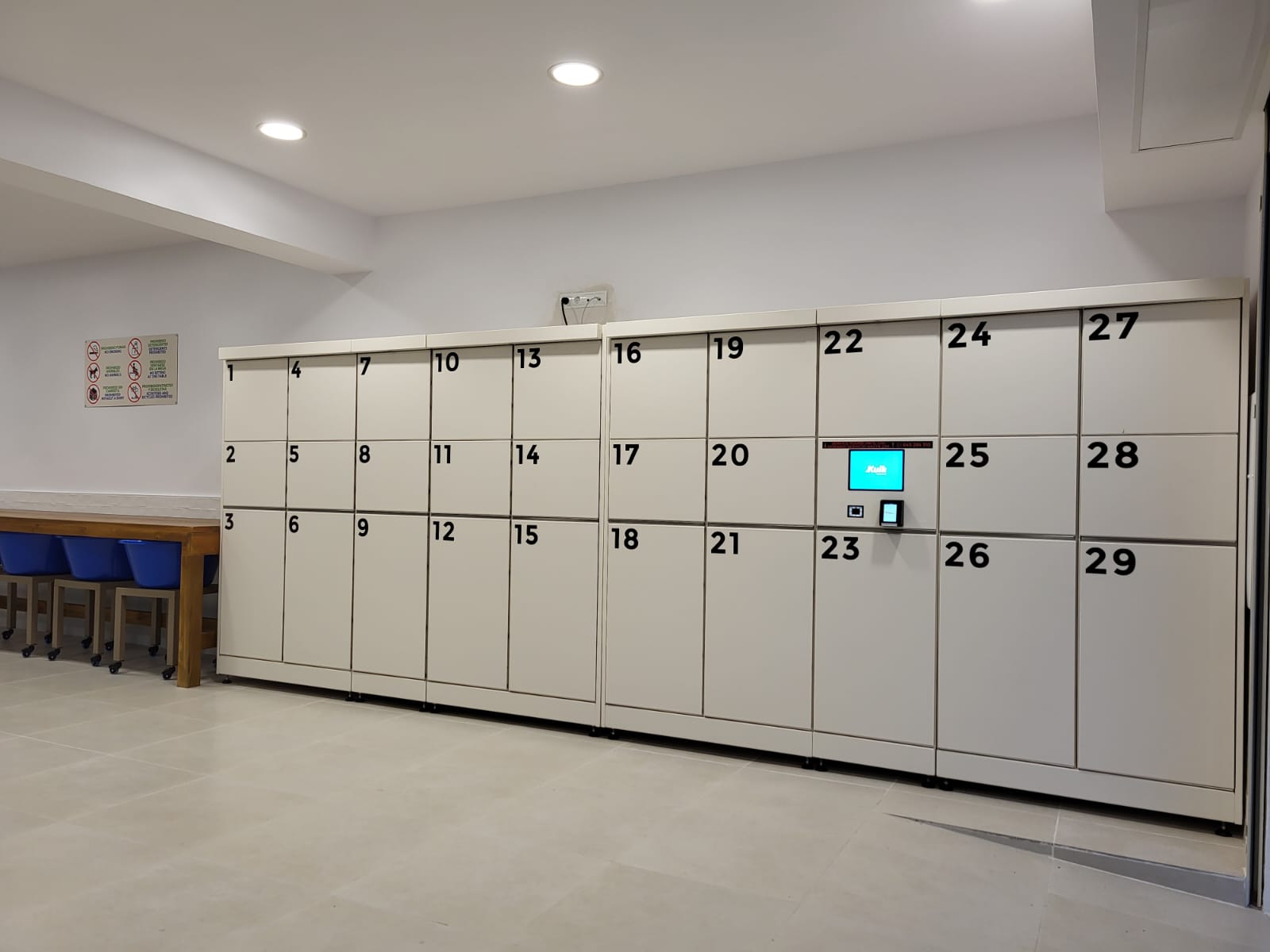 Lockers en Sant Antoni (Ibiza) Lockers en Sant Antoni (Ibiza)